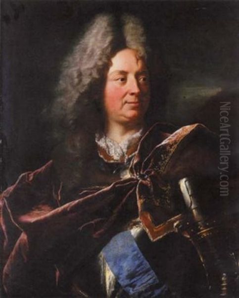 Portrait Of Louis Antoine De Pardaillan De Gondrin, Duc D'antin, In Armor - view 1