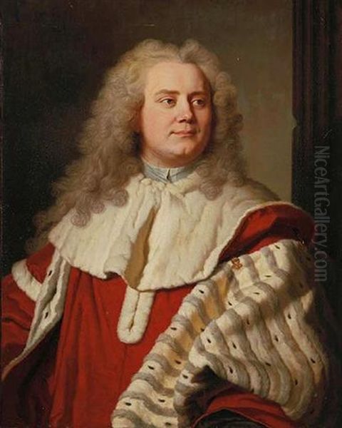 Portrait Of A Gentleman (an Officer Of The Parliament?) - view 1