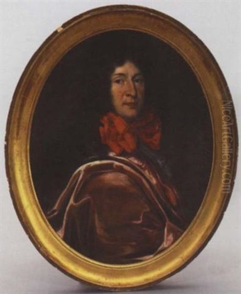 Portrait Of Philippe, Duc D'orleans, Regent Of France by Hyacinthe Rigaud