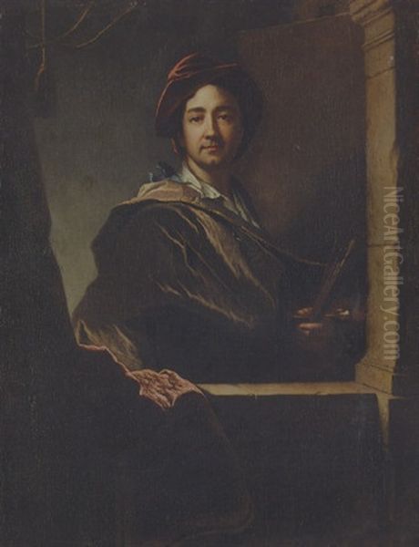 Portrait Of The Artist At A Casement - view 1