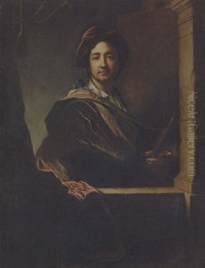 Portrait Of The Artist At A Casement