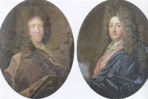 Portrait D'homme De Qualite by Hyacinthe Rigaud