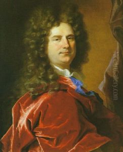 Portrait De Gentilhomme A La Draperie Rouge