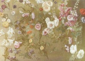 Carnations, Pincushion Flowers, Bouncing Bet, Mallow, Hollyhocks, African Marigold, Forget-me-nots And Other Flowers