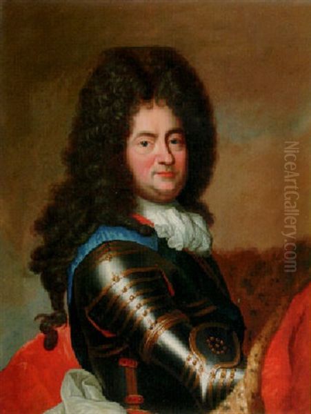 Portrait Of Philip Ii Duc D'orleans, Bust-length, In Armour And A Mantle - view 1