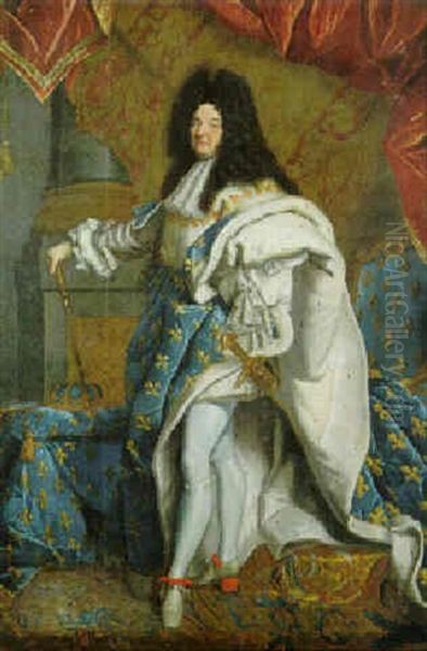Portrait De Louis Xiv En Costume De Sacre - view 1