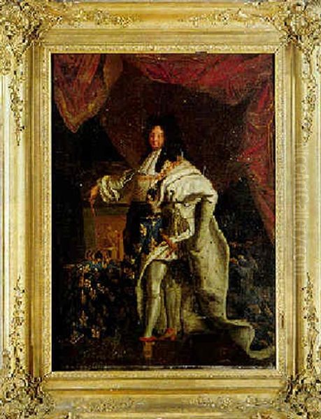 Den Franske Solkonge Ludvig Xiv I Kroningsdragt - view 1