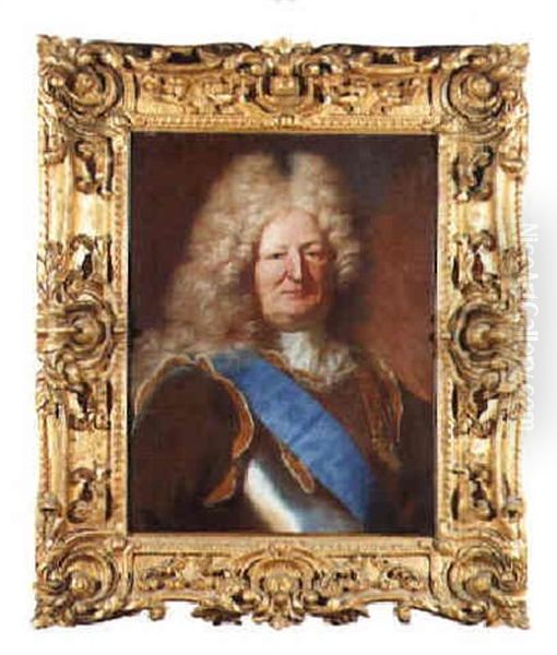 Portrait Of The Marquis De Sillery In Armor - view 1