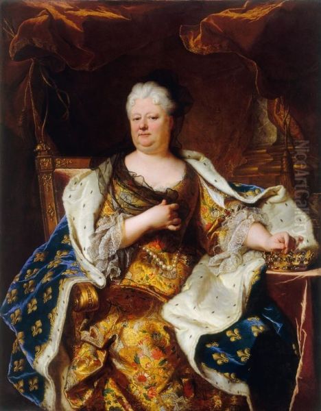 Portrait D'elisabeth-charlotte De Baviere, Dite La Princesse Palatine, Duchesse D'orleans - view 1