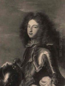 Portrait Presume Du Duc De Bourgogne by Hyacinthe Rigaud