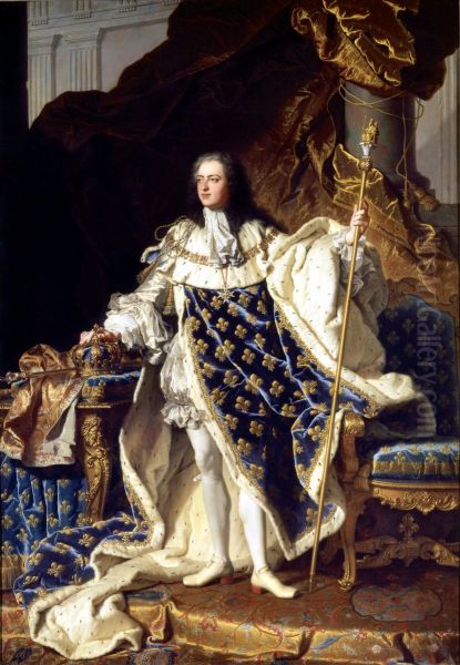Louis Xv In Coronation Robes - view 1