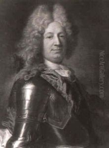 Portrait Du Duc De Villars by Hyacinthe Rigaud