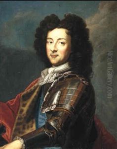 Portrait Of A Bourbon Prince, Possibly The Duc De Bourgogne