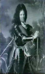 Portrait D'un Marechal by Hyacinthe Rigaud