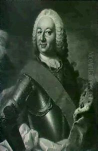 Portrait Of A Nobleman by Hyacinthe Rigaud