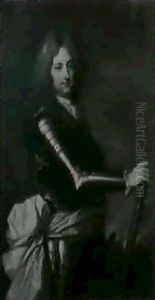 Portrait Du Regent En Marechal De France by Hyacinthe Rigaud