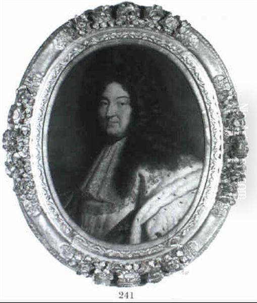 Portrait Of King Louis Xiv, Wearing The Order Of The Holy Spirit - view 1