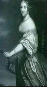 Portrait Presueme De La Comtesse Degalard-bearn by Hyacinthe Rigaud
