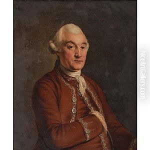 Portrait Of John Chambers by John Francis Rigaud