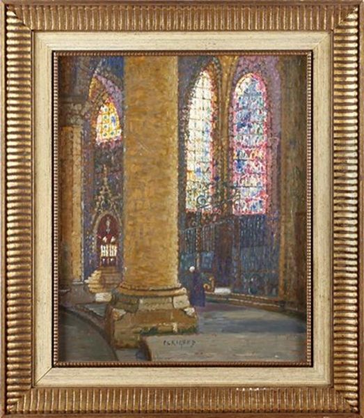 Interior Of Chartes Cathedral - view 1