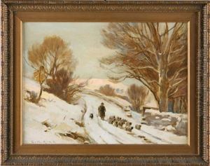 Snowy Sheep