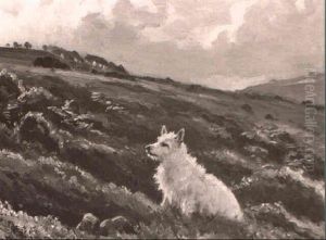The West Highland Terrier, `cappie' by Ernest Higgins Rigg