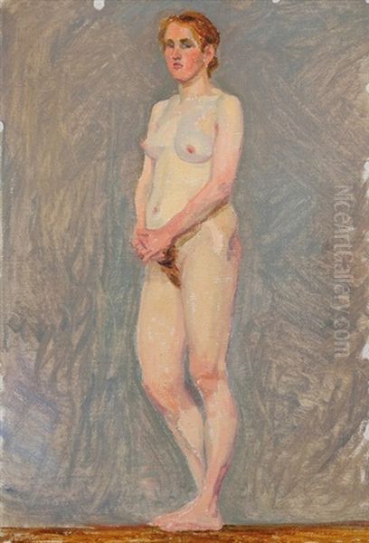 Stehender Weiblicher Akt - view 1
