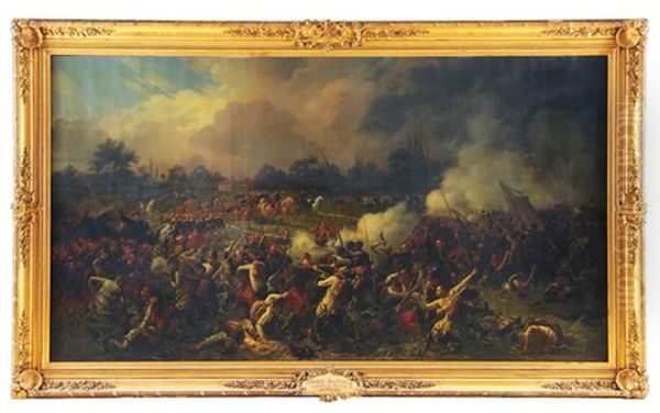 Le General Espinasse Au Combat De Marcallo, Lors De Bataille De Magenta - view 1