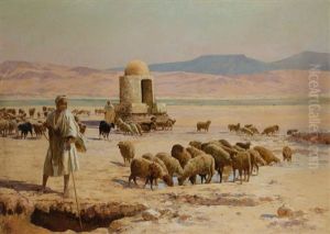 Paysage Orientaliste by Albert Gabriel Rigolot