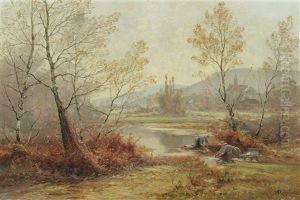 Matinee D'automne Dans Le Jura by Albert Gabriel Rigolot