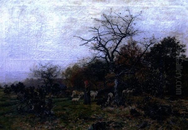 Bergere Et Moutons - view 1