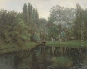 Nudes By A Woodland Pool Nudes By A Woodland Pool