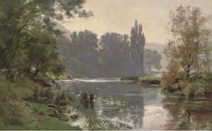 Summer On The River by Albert Gabriel Rigolot