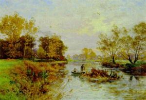 Herbstlandschaft by Albert Gabriel Rigolot
