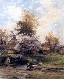 Paysage Printanier by Albert Gabriel Rigolot