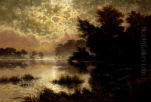 Brume Et Soleil D'automne by Albert Gabriel Rigolot