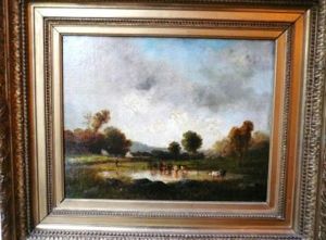 Vaches S'abreuvant Vaches S'abreuvant