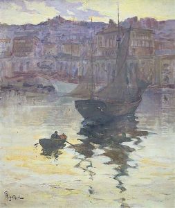 Port D'alger by Alexandre Rigotard