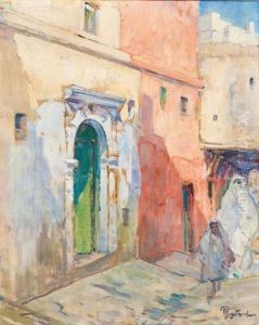 Vue De La Kasbah D'alger by Alexandre Rigotard