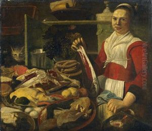 Groses Kuchenstillleben