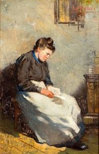 Lezende Vrouw Lezende Vrouw
