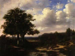 Rast Im Grunen by Hermanus Jan Hendrik Rijkelijkhuysen