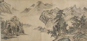 Mountain Landscape by Wen Boren