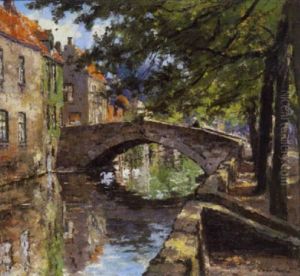 Gezicht Te Brugge by Leon Riket
