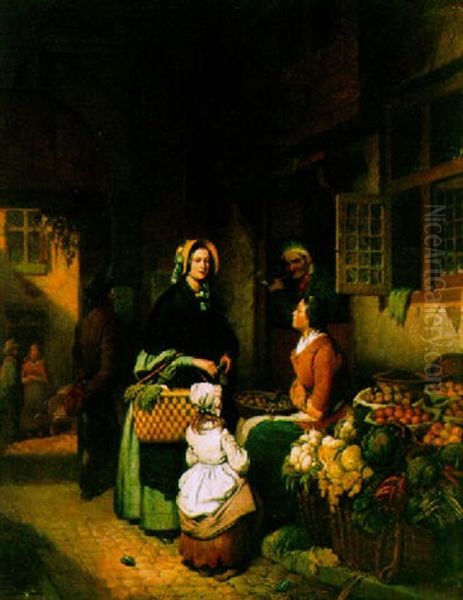 A Fruitseller By An Inn - view 1