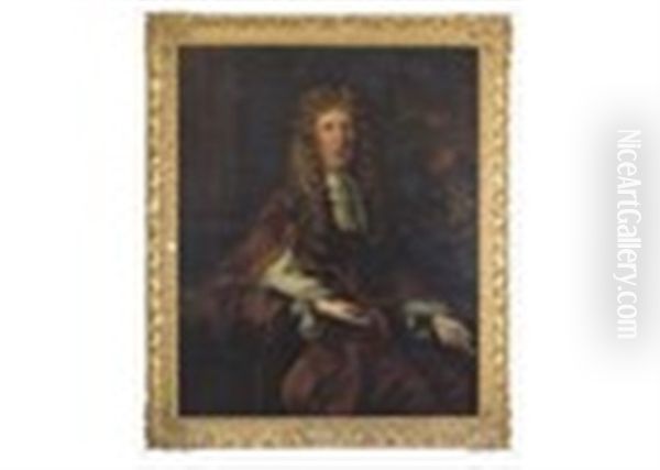 Portraits Of A Lady And Gentleman Of The Pennington Legh Family (a Pair) - view 1