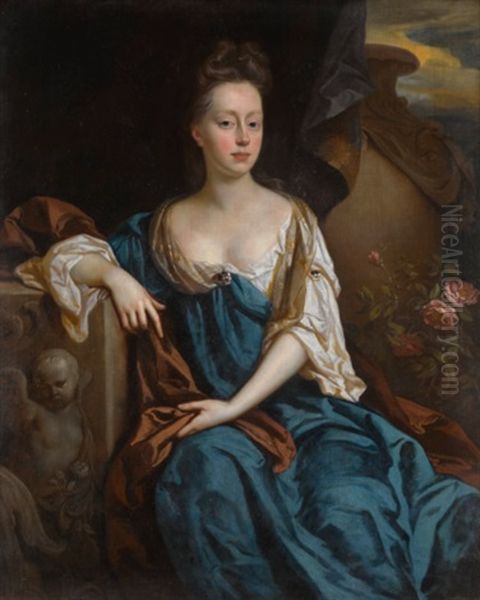 Lady Alice Brownlow Nee Sherard (1659-1721), Three-quarter-length - view 1