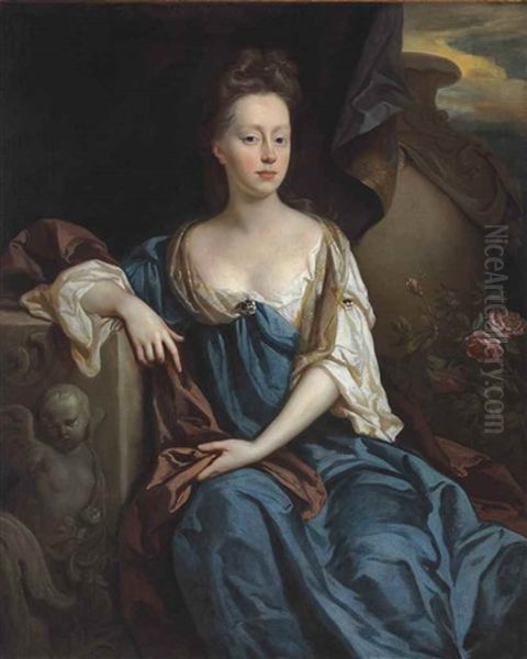 Portrait Of Anne Sherard, Lady Brownlow (1659-1721), Three-quarter-length - view 1