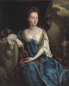 Portrait Of Anne Sherard, Lady Brownlow (1659-1721), Three-quarter-length Portrait Of Anne Sherard, Lady Brownlow (1659-1721), Three-quarter-length