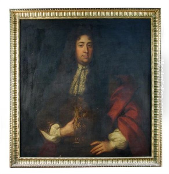 Portrait Of Sir Marmaduke Dayrell (d.1712) Of Shudy Camps, Cambridgeshire - view 1